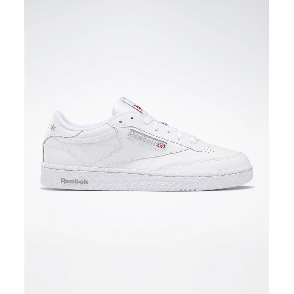 

Reebok Club C 85 Белый Серый Ar0455