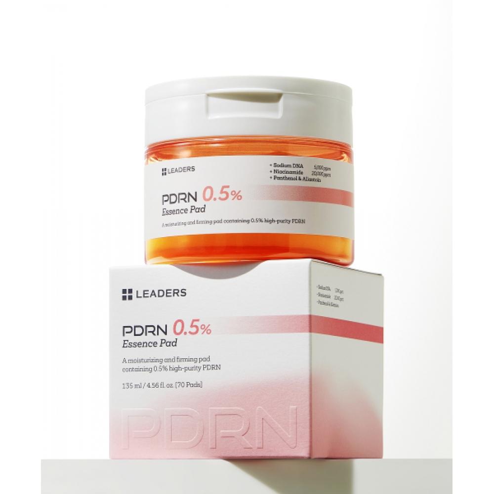 Leaders Cosmetics [2 Stück] Leaders Pdrn 0,5 Essence Pad 135ml 70 Blatt