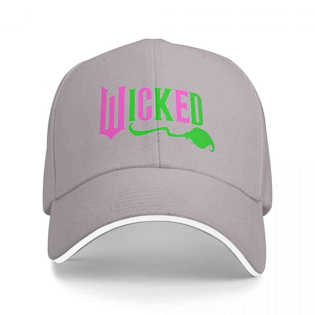 Wicked Glinda And Elphaba Logo Baseball Caps Snapback Baseball Hats Breathable Casual Casquette Outdoor for Men And Women
