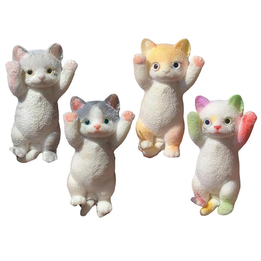 Cat Squeeze Toy Big Cat Pinch Toys Soft TPR Cat Decompression Toy Super Cute Relieving Toy Doll for Kids and Adults