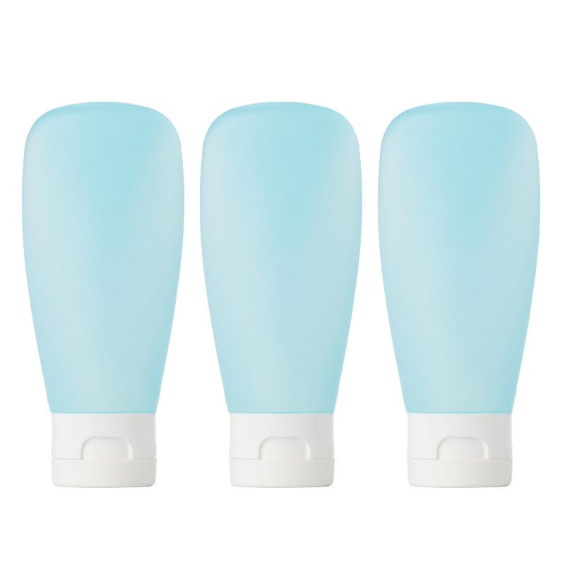 3 szt./zestaw Butelka do ponownego napełniania 30/60/100 ml Zestaw butelek do ponownego napełniania podróżny przenośny szampon esencja płynne kosmetyki butelki do wyciskania