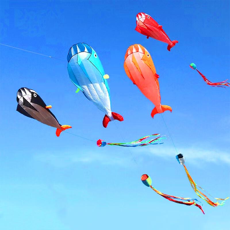 WEZHO 5.5M Soft Dolphin Kite