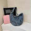 Commuter Denim Bag Women's Tote Bag Large Capacity Shoulder Bag