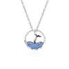 Mermaid Foam Diamond Necklace Korean Version Fashion Light Luxury Ins Wind Collarbone Chain To Send Boudoir Premium