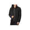 Minimalist Comfortable Versatile Stand Collar Long Sleeve Jacket Men Jackets Black 40CP516-001