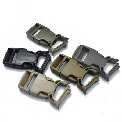 1Pcs 25mm Plastic Buckles for Knapsack Backpack Strap Side Quick Release Buckle Pet Collar Belt Clasp Hooks DIY Accessories