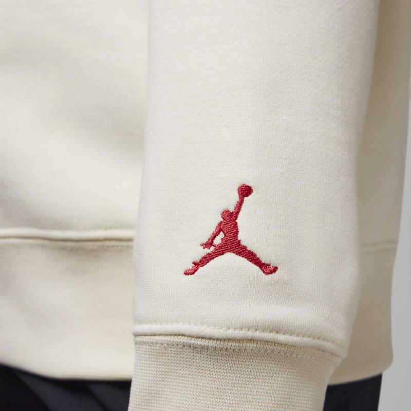 Jordan Game Time Comfortable Fashion Versatile Hoodie Kids Hoodies Coconut-Milk IB5834-113