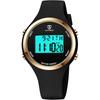 Digital Sports Watch Unisex Multifunctional Alarm Date Display Waterproof Outdoor Simple Design for Men and Women