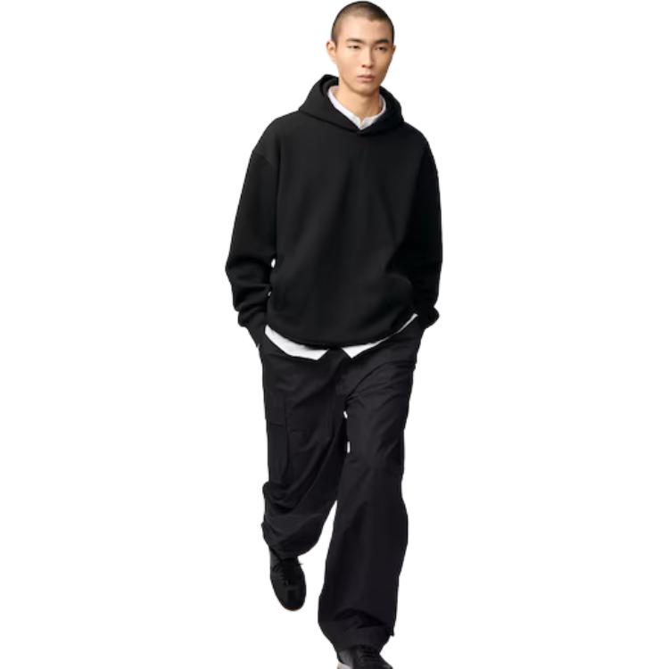 UNIQLO Clare Waight Keller Collaboration Series Multi-Pocket Fashion Zipper Solid Color Loose Comfortable Versatile Cargo Pants Unisex pants 476193-09