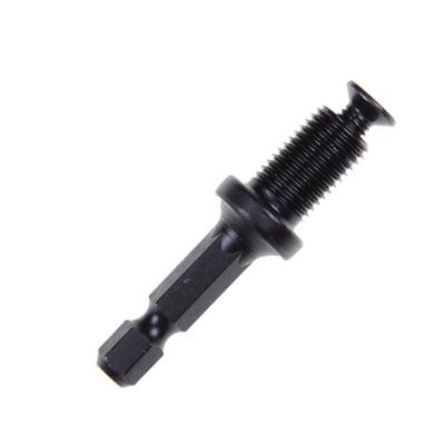 1/4"Hex Shank Adapter Male Thread Screw For Drill Chuck 6Mm,10Mm,13Mm 3/8"-24Unf