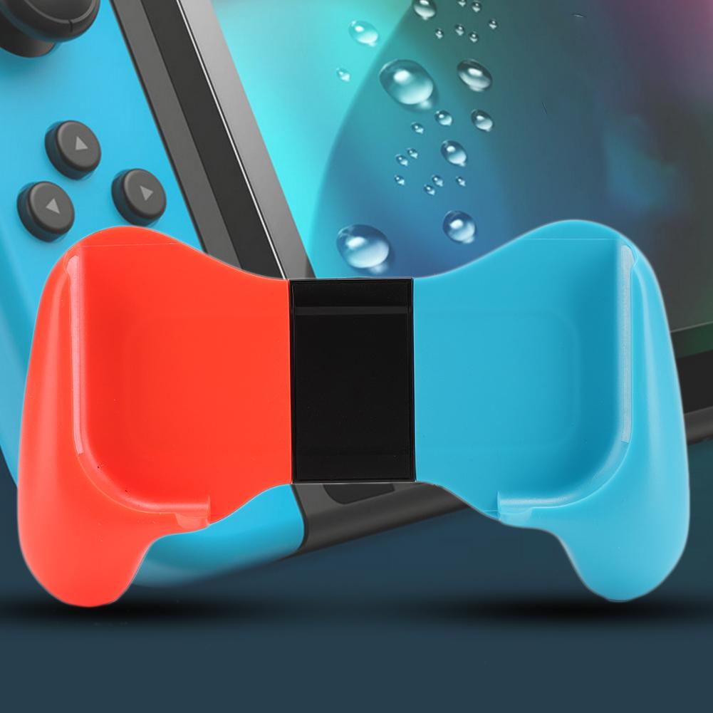 Universal for Switch Lite Game Console Controller Gamepad Ergonomic Hand Grip with StandRed blue