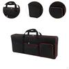 61 Key Keyboard Case 40.16"x16.54"x1.97" Oxford Cloth Accessories Padded with Backpack Straps