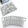 Heavy Duty Hitch P - 12 Pcs Spring Retaining Wire R Clips M3X60Mm For Trailer Tractors Mower Carts Trucks