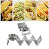 Taco Tray Holder Wave Shape Taco Rack Plate Server for Pancakes Restaurant, Home Mexican Food Oven Grill Kitchen Cooking Tool