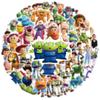 50PCS Cartoon Graffiti Sticker Pack, Waterproof Vinyl Decals for Laptop Phone Water Bottle Helmet, Cute DIY Decorative Stickers