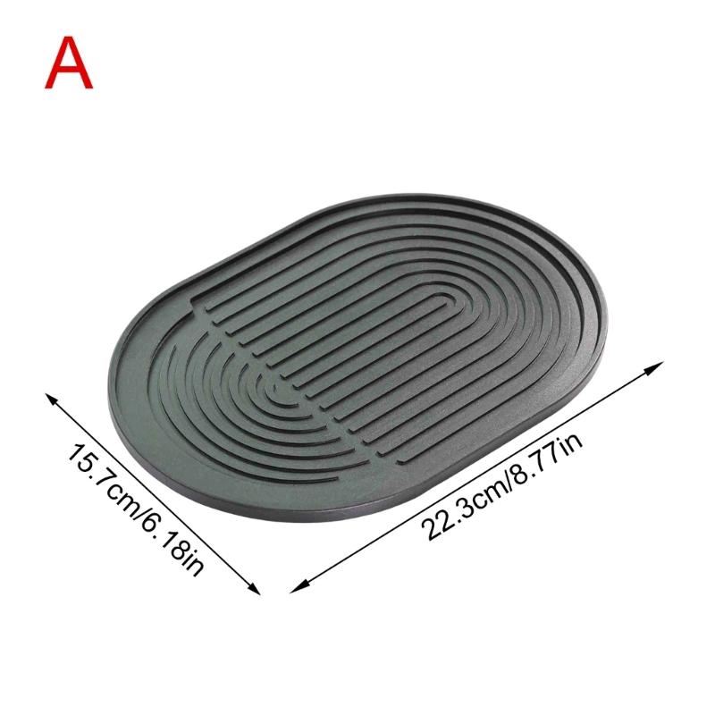 Various Device Anti Slip Silicone Mat Elastic Sodas Carbonator Mat for Sodas Machine Bases Secure Grip Easy Installation