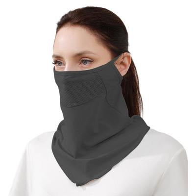 Unisex UV Προστασία εξωτερικού χώρου με περιτύλιγμα λαιμού Αθλητικό αντηλιακό σαλιάρα μάσκα από μετάξι πάγο Κάλυμμα προσώπου Κάλυμμα λαιμού Αντιηλιακό μαντίλι προσώπου