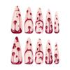 Halloween 3D Super Long Stiletto Fake Nails - Hot Selling Wearable Manicure