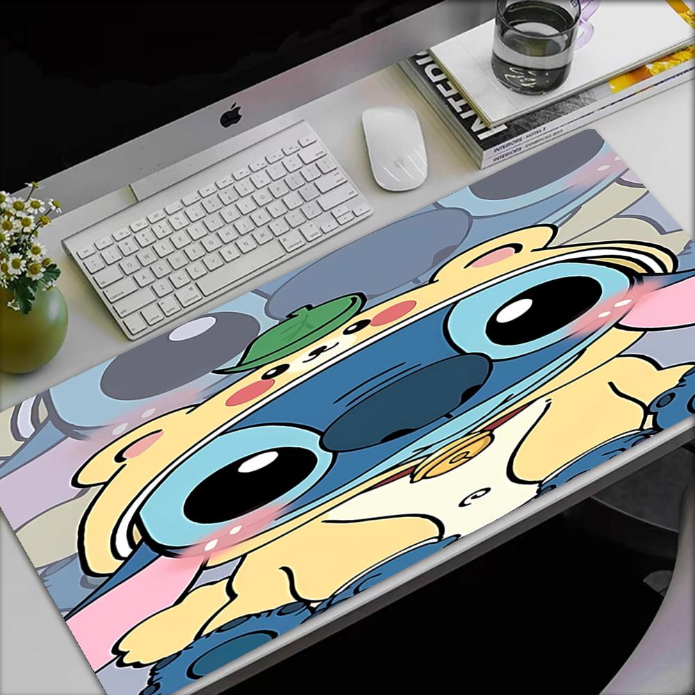 Stitch Theme Mouse Pad, Non Slip Rubber Base, Multifunctional Office & Home Decor, Perfect for Workspace Personalization.