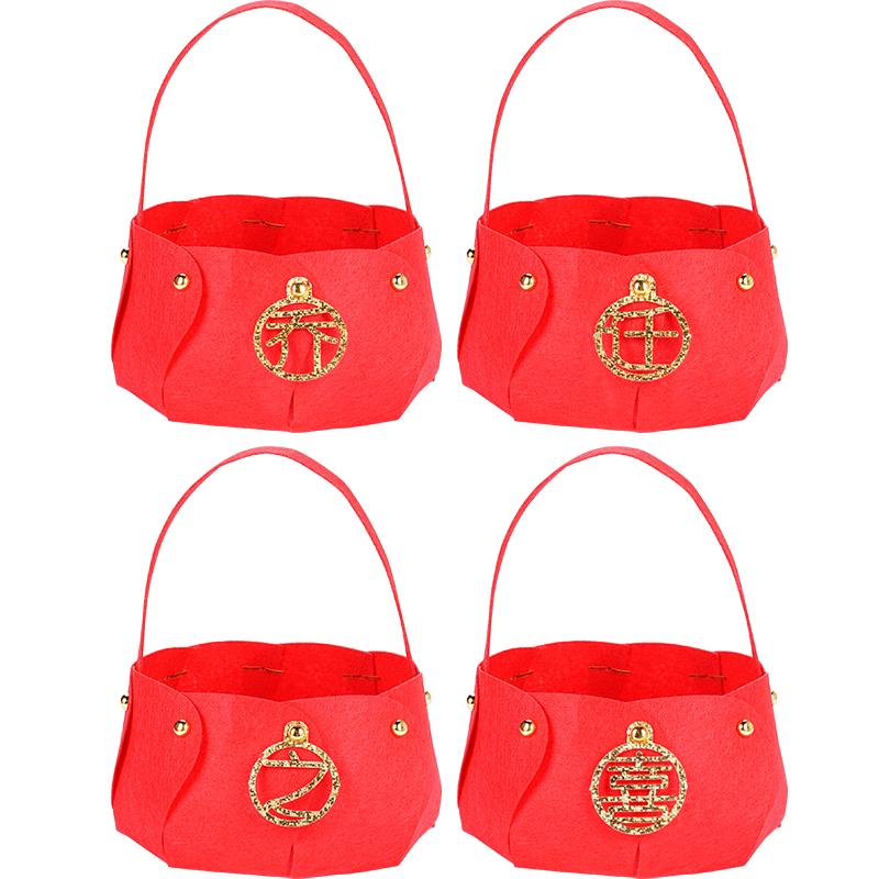 Chinese Style Housewarming Decorative Fruit Basket