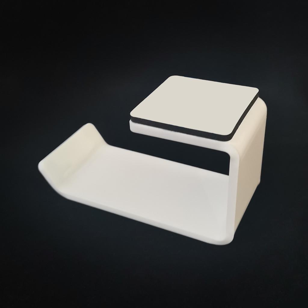 L Shape Computer Headset Stand Earphone Acrylic Display Holder Universal Headphone Wall Mount Hook