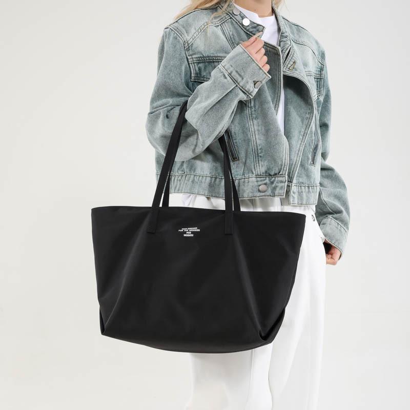 Ladies' Nylon Cloth Bag, Large Capacity Casual Shoulder Bag, Handbag