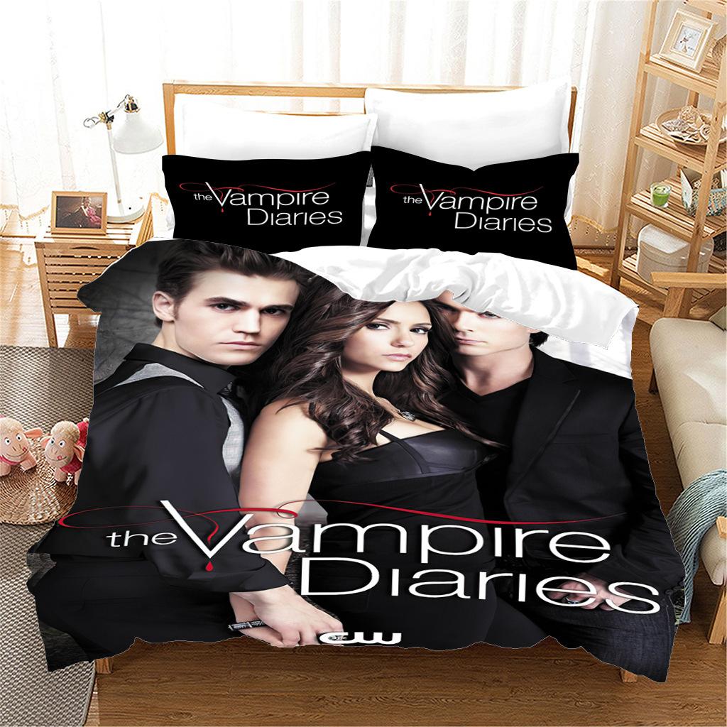 Die Twilight Saga Bedruckte Bettwäsche Sets Bella Vampir Mädchen Bettbezug Bettdecke Set Exquisites Bettwaren Set Luxus Geschenk