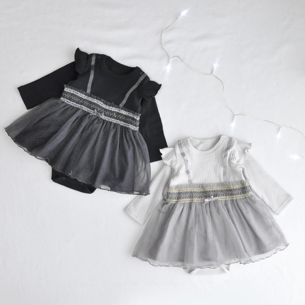 Bodysuit Baby Nuance Gray 70 [KOTOKOTO] 722-477042