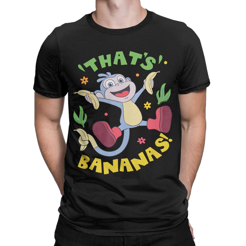 Streetwear TShirt Summer DDoras The Explorers Novelty TShirts Cotton Tshirt for Unisex Y2K Classic Print Short Sleeve Tees