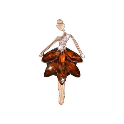Car Aromatherapy Clip Ballet Girl Shape Good Smell Metal Auto Air Conditioning Vent Perfume Clip for Car