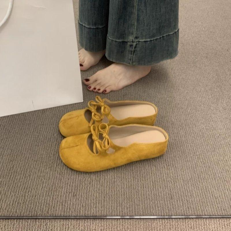 

Баотоу бант увеличение высоты полушлепанцы женские летние новые ретро Мэри платформа одинарные туфли 40 лимонно-желтый