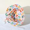 Double Sided Baby Bucket Hat Cute Letter Embroidered Children Boys Girls Fisherman Panama Cap Summer Outdoor Kids Sun Hat Gorras