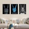 1pc Movie Donnie D-Darko Poster Self-adhesive Art Poster Waterproof Paper Sticker Coffee House Bar Room Wall Decor
