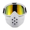 Goggles and Face Shield Motorcycle Off-road Goggles Retro Cycling Sports Windproof Goggles