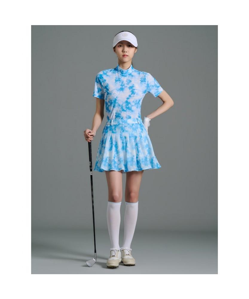 BEANPOLE GOLF [B_Under] Women'S Cloudy Pattern Flare Culottes - Sky Blue