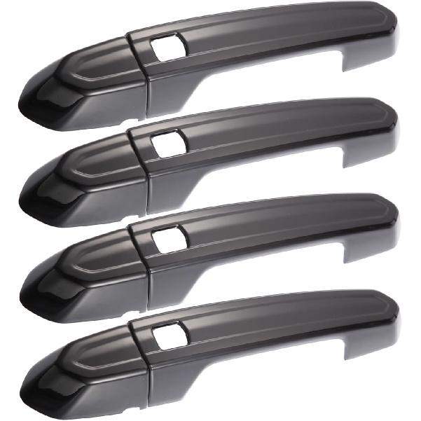 ACROPIX Exterior Outside Door Handle Cover Kit Front Rear Left Right for Cadillac XT4 XT5 XT6 CT4 CT6 CTS ATS XTS 2013-2021 Gloss Black Car Parts