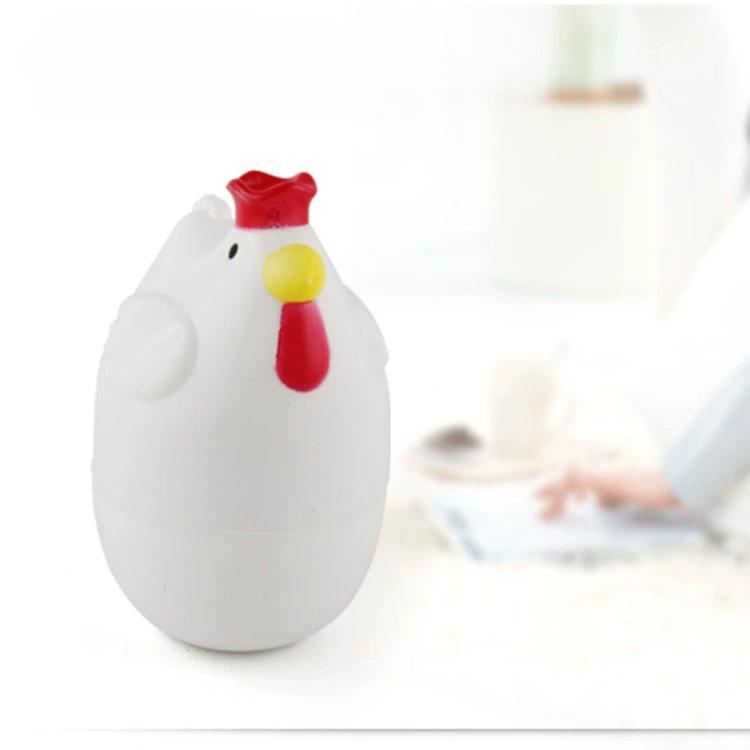 Lovely Chicken Shaped Egg Boiler Steamer 4 Eggs 1Egg Microwave Eggs Cooker Cooking Tool Kitchen Accessories Gadgets