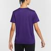 Nike Dri-Fit Team Legend Quick-Dry Comfortable Crew Neck Short Sleeve T-Shirt Women Tops Garden-Purple IB8899-547