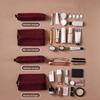 Detachable Makeup Bag Women Zipper Mesh Large Capacity Cosmetics Pouch Foldable Portable Travel Wash Storage Bag