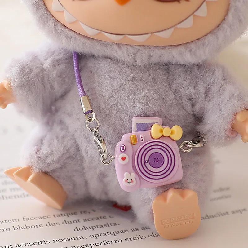 Labubu Sweater JK Dress Set Cozy Outfit for 17cm Vinyl Dolls Trendy Schoolgirl