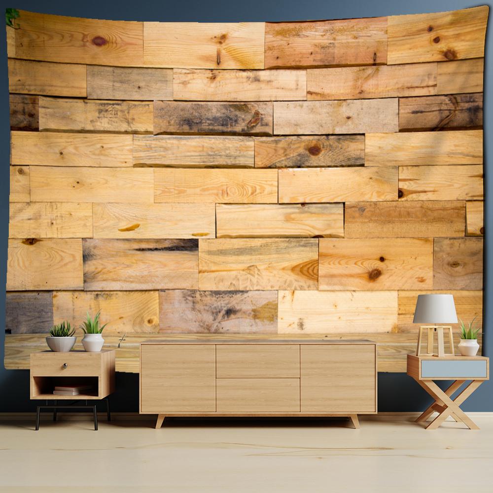3D Printing Colorful Stone Wood Tapestry Wall Hanging Tapiz Hippie Psychedelic Background Wall Decor Cloth