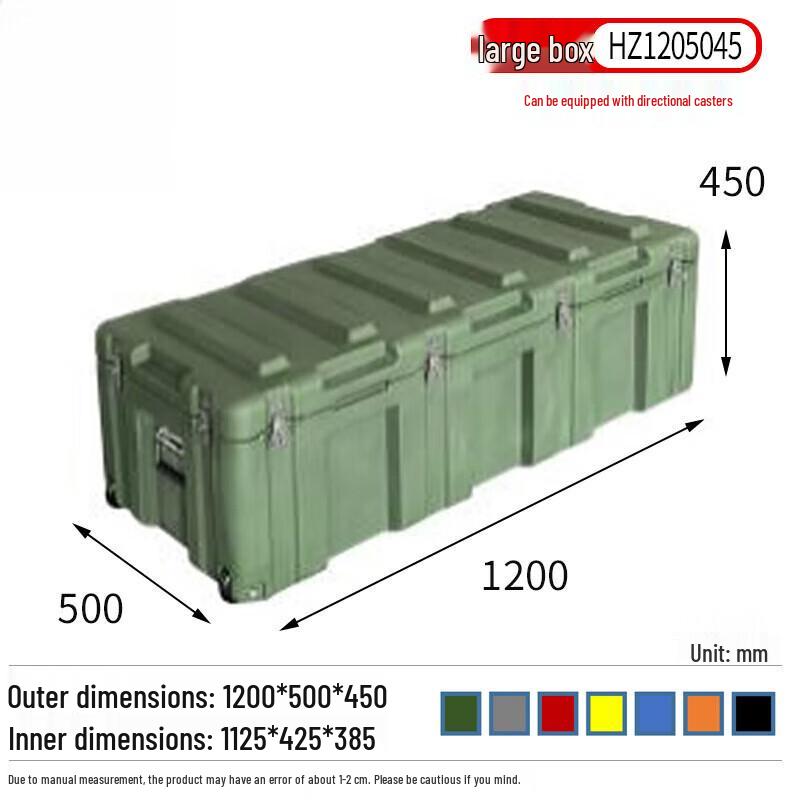 Heavy-Duty Rotomolding Storage Case
