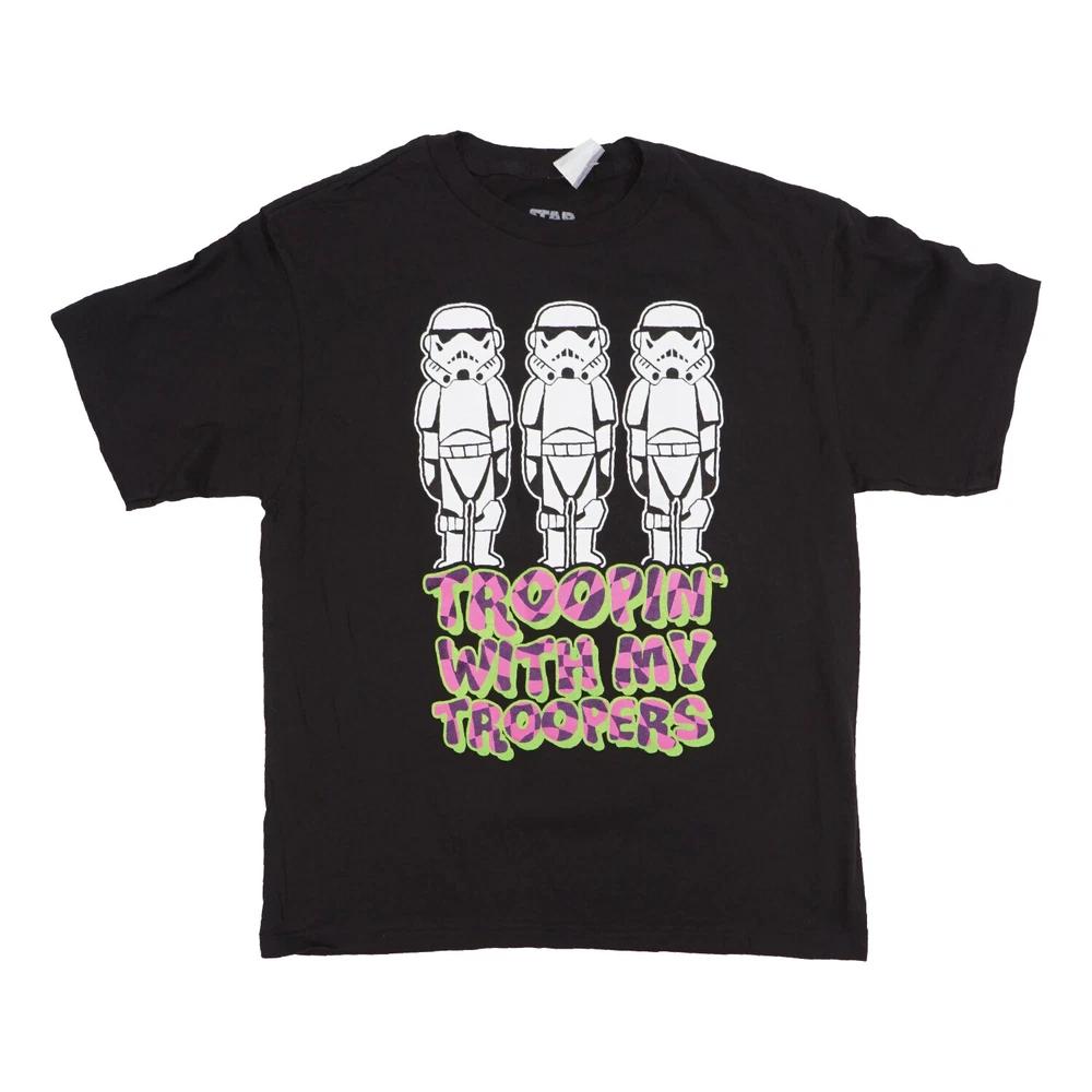 Starwars Boys Youth Troopin With My Troopers T Shirt S