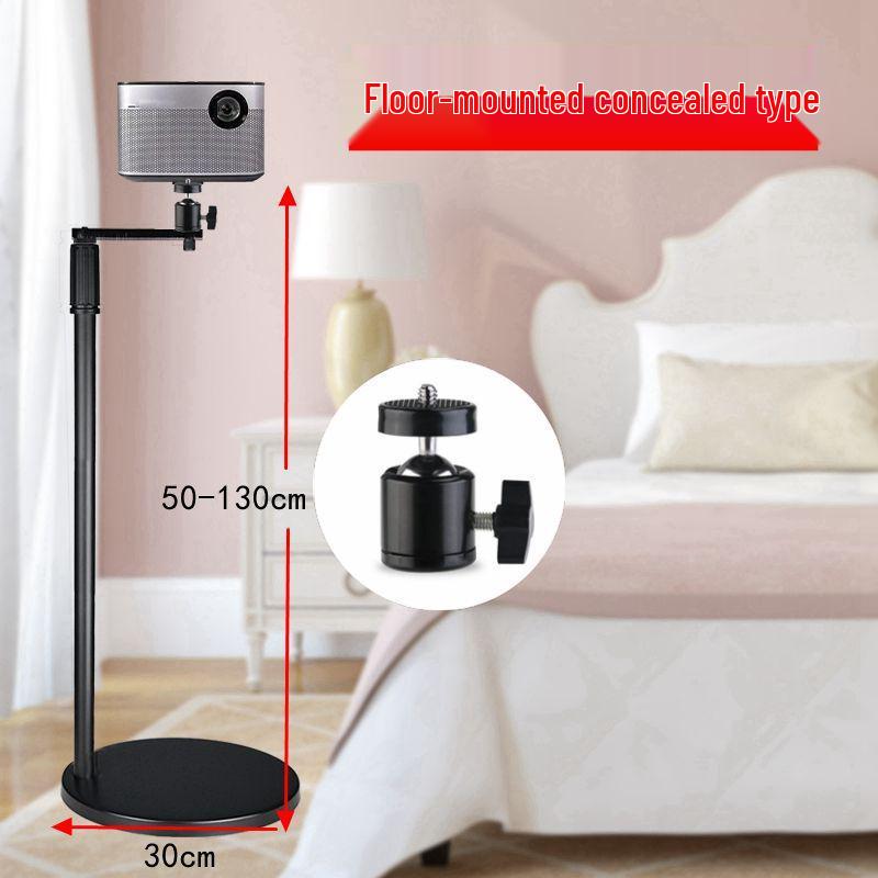 Universal Foldable Phone Holder & Projector Bracket, No-Drill, Wall-Mounted for Home or Sofa Use