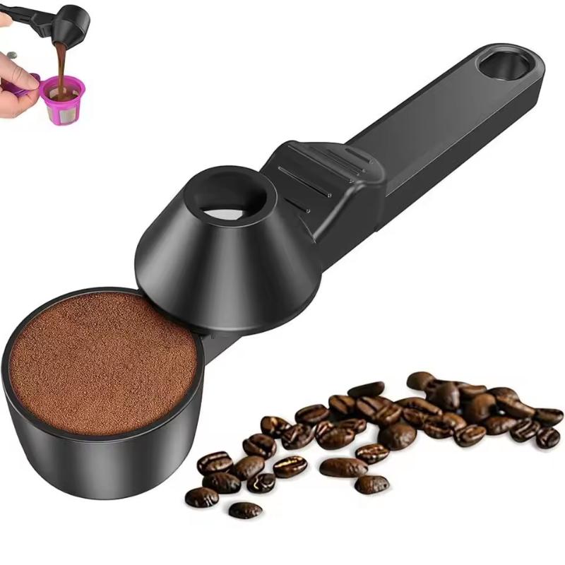 Leak-proof Sliding Coffee Scoop Multifunctional Measuring Spoon for Protein Powder Home Kitchen Holiday Gift Option
