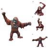 Miniature Orangutan Cute Delicate Craft PVC Wild Animal Orangutan Model for Gift