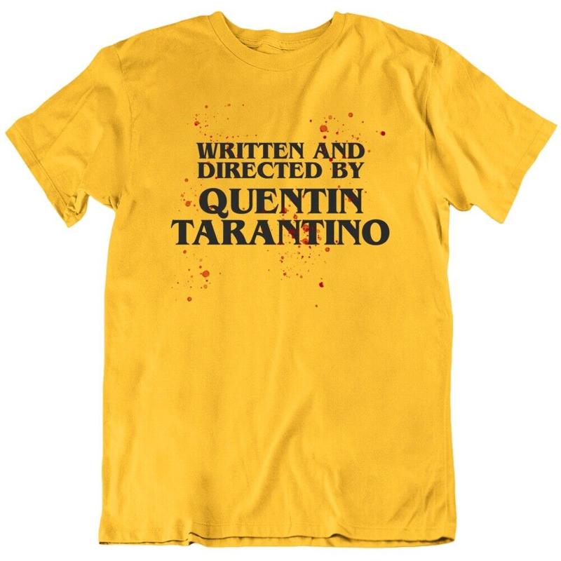 Written And Directed By Quentin Taratino Movie Parody Funny T Shirt S разноцветный