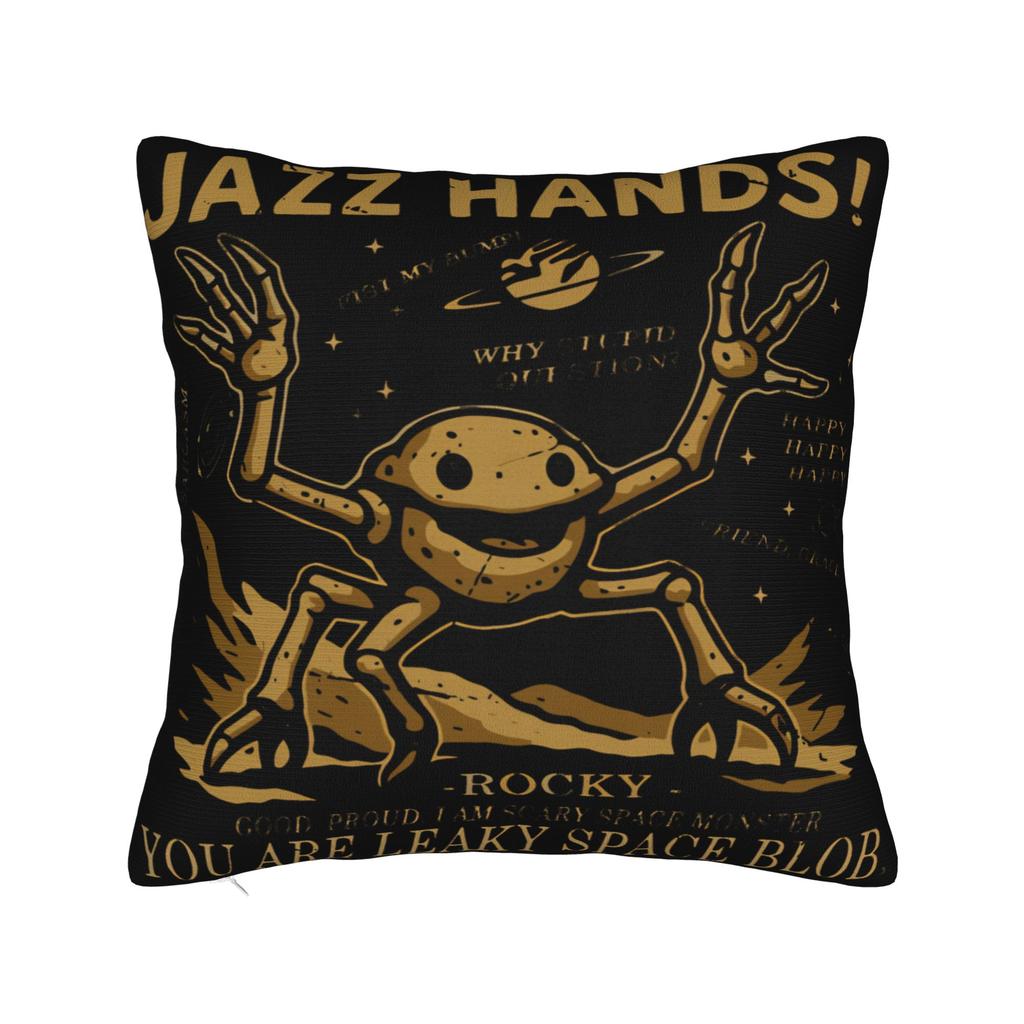 Project Hail Mary Rocky AMAZE Pillow Cover Cute Funny Pillow Case For Sofa Couch Bed Living Room Comfy Cushion Cover Gift