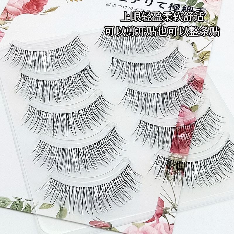 Lashie - Natürliche Mehrfachpackung künstliche Wimpern