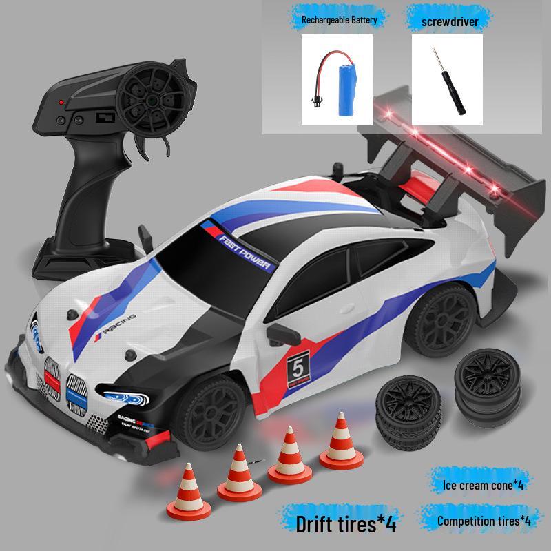 Four-Wheel Drive High-Speed Drift RC Car, Drop-Resistant, 2.4G Remote Controlled, Speed Control Toy.